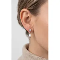 Purelei Elegant Pearl Ohrringe Gold Maat: OS | Oorbellen Outlet | Dames | Wit