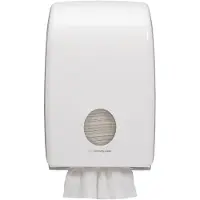 Aquarius handdoekdispenser 6945 kunststof wit 26,5 x 14 x 39,9 cm wandmontage