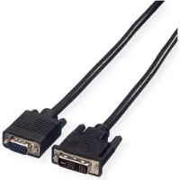 Value DVI-I naar VGA kabel / zwart - 3 meter