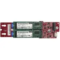 Lenovo DCG ThinkSystem M.2 SATA/NVMe 2-Bay Enablement Kit, Server accessoires