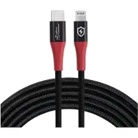 Microconnect USB-C naar Lightning kabel - MICRO CONNECT - MC-CLIGHTNING-SC - 1,5m - Data Blocker - Zwart