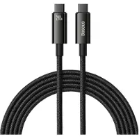 Baseus USB Type C-kabel - - PD3.1 - 240 W - Snellader 5 A - Compatibel met iPhone 16, 15, Samsung S23, Macbook