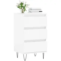 vidaXL Dressoir 40x35x70 cm bewerkt hout wit