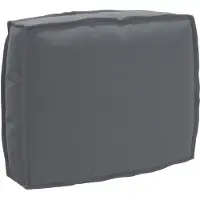 vidaXL Kussen Antraciet 50 x 40 x 12 cm Oxford Stof