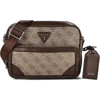 GUESS Schoudertas 'MILANO' camel / bruin