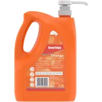 Sc johnson Swarfega orange handzeep 4 liter met ingebouwde pomp