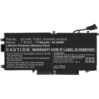 CoreParts N18GG-CP, Batterij, N18GG voor Dell Latitude 5289, 7389, 7390
