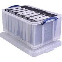 Really Useful Box Kunststof Magazijnbak 64 l Transparant 44 x 71 x 31 cm