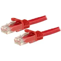 StarTech.com .com N6PATC750CMRD, 7,5 meter, Cat6, U/UTP (Twisted Pair), RJ-45, RJ-45, Rood