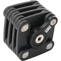 Contec Ct, inklapbare bagagedrager, Blocklock, 64 cm, zwart