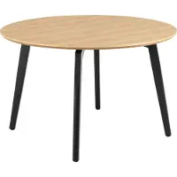 Ebuy24 Storm eetkamertafel 120x120cm natuur.