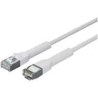 Lanview LV-6AFTP-FLEX-ANG-01W, 1 meter, Cat6a, U/FTP (STP), RJ-45, RJ-45, Wit