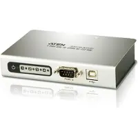 Aten UC2324-AT laptop dock & poortreplicator USB 2.0 Type-B Metallic