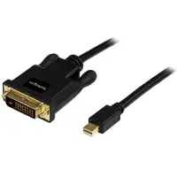 StarTech.com Mini DisplayPort naar DVI Adapter - STARTECH - MDP2DVIMM10B - 3 m - 1080p - Zwart