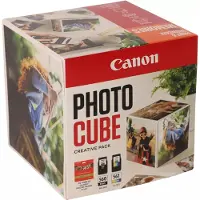 Canon 3713C013 inktcartridge 2 stuks, origineel, standaard rendement, cyaan, magenta, geel