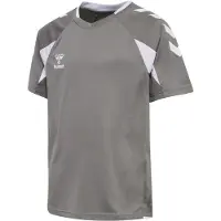 Hummel Functioneel shirt stone grey / wit
