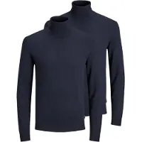 Jack & Jones Trui 'Emil Knit' donkerblauw