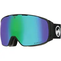 MowMow Sportuitrusting 'ICON Ski Goggles - Free Bonus Lens - Magnetic - ECO: Bioresin Frame & Recycled - UV400 - Unisex' groen