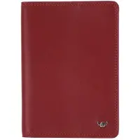 Golden Head Leren identiteitskaarthoesje Polo RFID Protect Reisepassetui 4455 Rot donkerrood