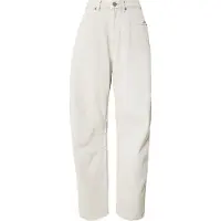 Adidas Originals Jeans 'HIGH RISE BARREL LEG DENIM' lichtgrijs