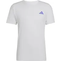 Adidas Functioneel shirt 'ADIZERO' violetblauw / wit