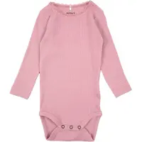 Name it BABY romper - roze/lila Paars Meisjes Stretchkatoen Ronde hals - maat 74