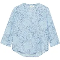 s.Oliver relaxed fit blouse met korte mouwen van viscosemix