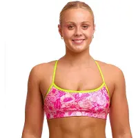 Funkita Fks040 Bikini Top Roze XS Vrouw
