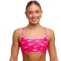 Funkita Fks026 Medium Impact Sports Bra Roze XS Vrouw