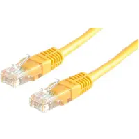 Roline Netwerkkabel | Cat5e U/UTP | 1 meter (100% koper, Geel)