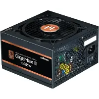 Zalman PC-voeding - - GigaMax III ZM650-GV3 - 650 W - 80 PLUS Bronze - Deels modulair
