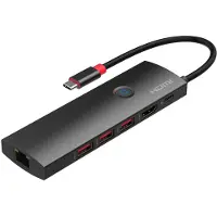 Microconnect USB3.2CCOM20 laptop dock & poortreplicator Zwart