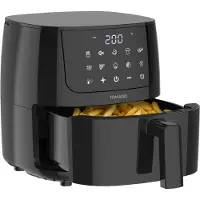 Tomado TAF2002B - Mini airfryer - 2 liter inhoud - 350 gr friet - digitaal display