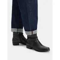Caprice 9-25404-45 Enkellaarzen | Maat 5.5 Dames Zwart