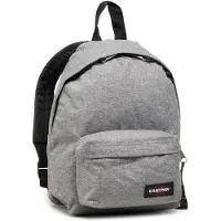 Eastpak Rugzak 'Orbit' grijs gemêleerd / karmijnrood / zwart / wit