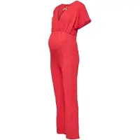 ONLY Olmpetris Flared Fit Jumpsuit Dames Rood Xxl