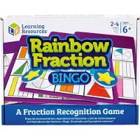 Learning Resources Breukenbingo - Dubbelzijdig spel om breuken te oefenen - 8+