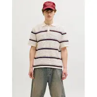 Jack & Jones Shirt 'JORMaine' lichtblauw / wijnrood / zwart / wit