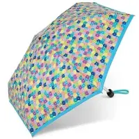 Benetton Ultra Mini Parapluie "Blooming Dots Blue" - Compact & Stijlvol