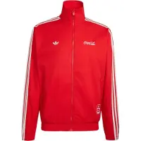 Adidas Tussenjas 'Coca Cola Classic Firebird' rood / wit