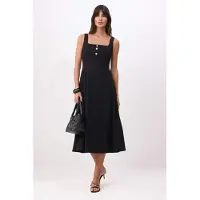 Trendyol Cocktailjurk zwart