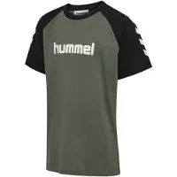 Hummel kindersportshirt met Hmljr-logo, T-shirt met korte mouwen 229742