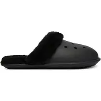 Crocs Sandalen Classic Fuzz - Zwart