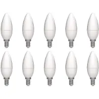 Avide E14 LED Lamp 2.5W - 250lm - 3000K - Warm Wit - LED Kaarslamp B35 - Vervangt 25W Gloeilamp - 10 stuks