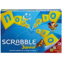 Scrabble Junior Board Game Spanish Version Veelkleurig Kinderen