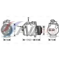 Ava Cooling BWAK387 Aircopomp