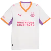 Puma PSV Eindhoven 26/27 uitshirt voor Heren, Wit/Oranje, Maat S
