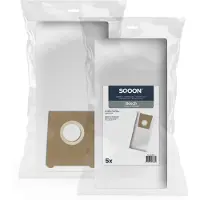 SQOON microvezel stofzuigerzakken 5 zakken (123schoon huismerk)