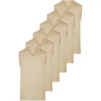 Ragman Heren onderhemd 6 pack Basic