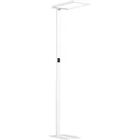 NCC-Licht LED Stehleuchte Luka Weiß Up & Down 2 x 40W 8400lm Neutralweiß 4000K UGR